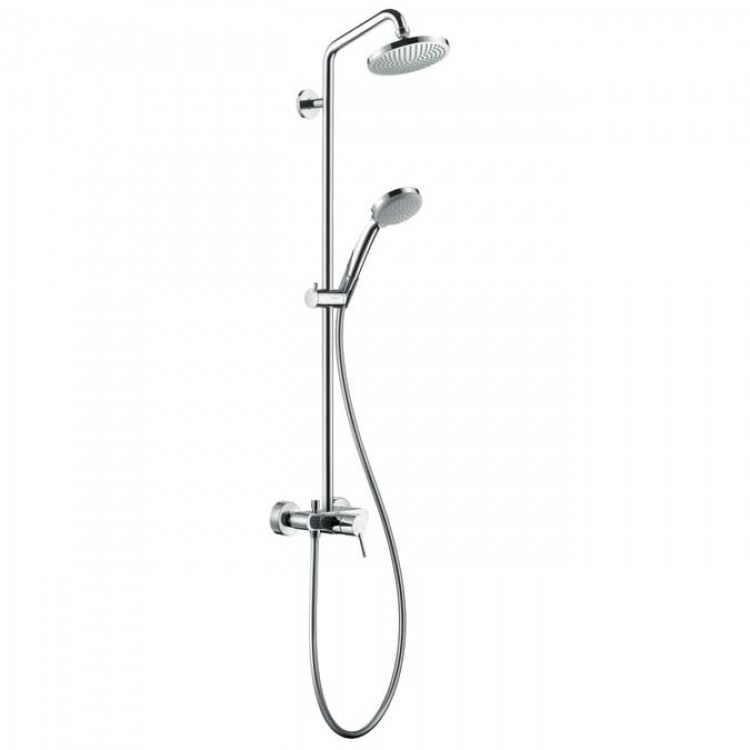 Душевая система наружного монтажа Hansgrohe Croma 100 Showerpipe 27154000 Душевая система наружного монтажа Hansgrohe Croma 100 Showerpipe 27154000